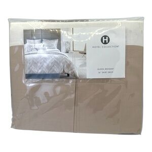 Hotel Collection‎ Distressed Chevron Queen 16" Bedskirt